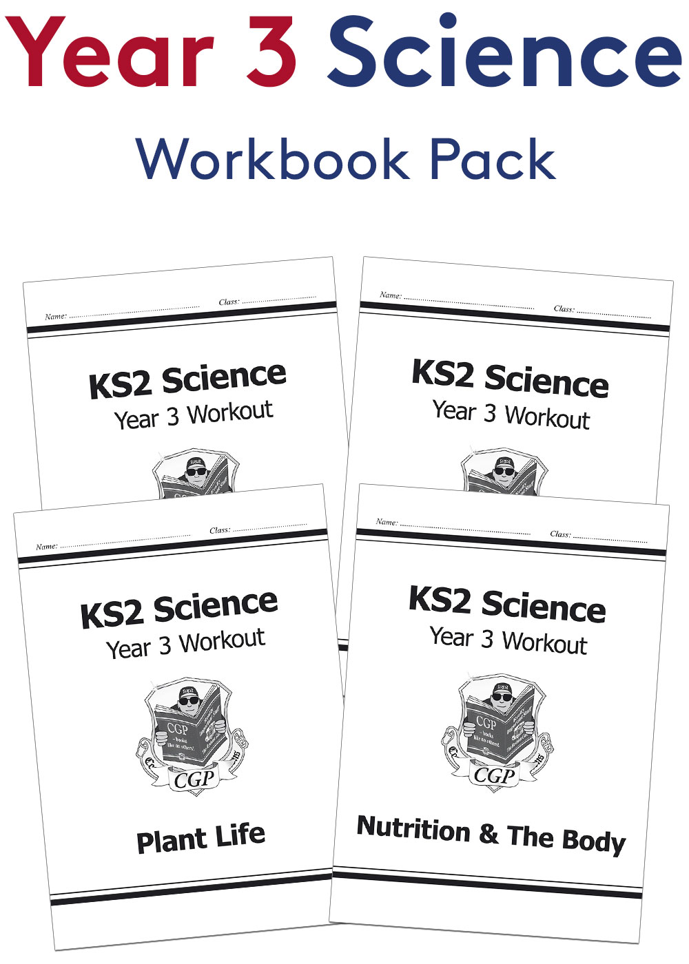 Year 3 Science Workbook Pack (Ages 7-8)