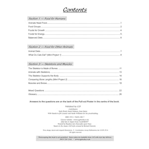 Year 3 Science Workout - Nutrition & The Body (Ages 7-8) Look Inside Image 1
