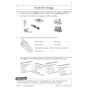 Year 3 Science Workout - Nutrition & The Body (Ages 7-8) Look Inside Image 6
