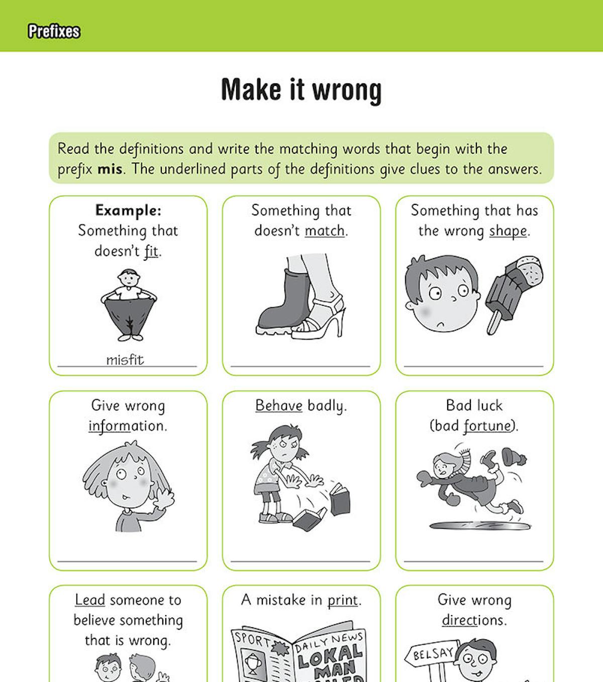 Year 3 Spelling and Vocabulary Workbook front cover showing title and age range
