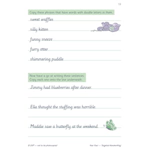 Year 4 Handwriting Workbook (Ages 8-9) Look Inside Image 3