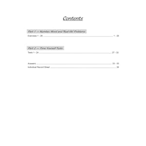 Year 4 Maths Study & Workbook Pack (Ages 8-9) Look Inside Image 1