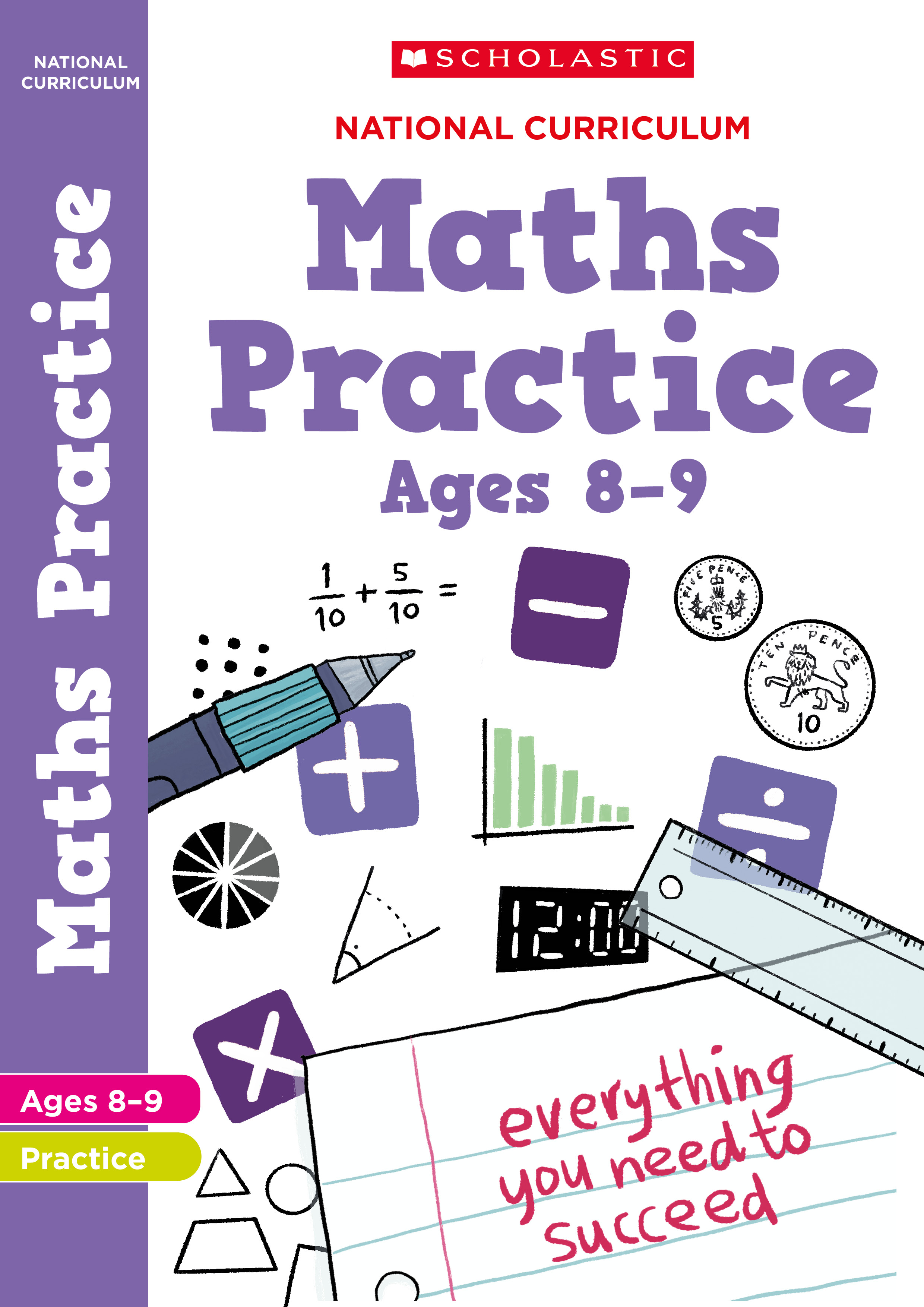 Buy Year 4 Maths Workbook (Ages 8-9) | Exam Ninja