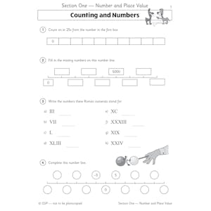 Year 4 Maths Workout Book (Ages 8-9) Look Inside Image 1