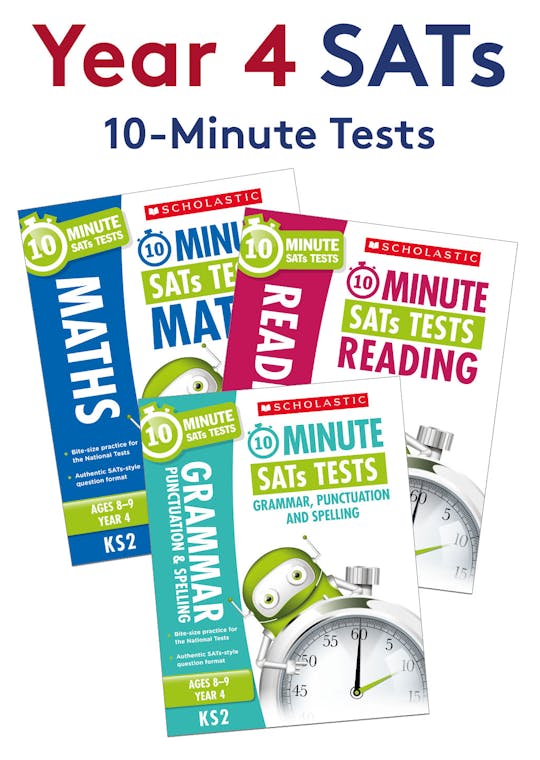 Year 4 SATs 10-Minute Tests Pack (Ages 8-9)