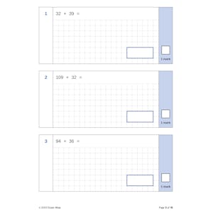 Year 4 SATs Arithmetic Practice Papers Download (Ages 8-9) Look Inside Image 1