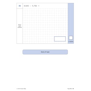 Year 4 SATs Arithmetic Practice Papers Download (Ages 8-9) Look Inside Image 3
