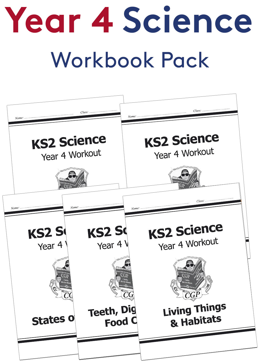 Year 4 Science Workbook Pack (Ages 8-9)