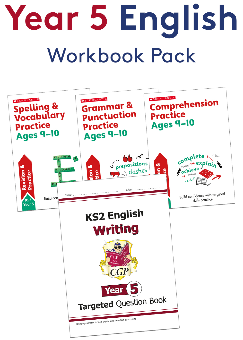 Year 5 English Workbook Pack (Ages 9-10)
