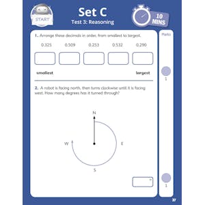 Year 5 Maths 10-Minute SATs Tests (Ages 9-10) Look Inside Image 2