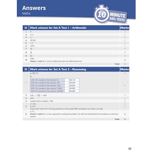 Year 5 Maths 10-Minute SATs Tests (Ages 9-10) Look Inside Image 3