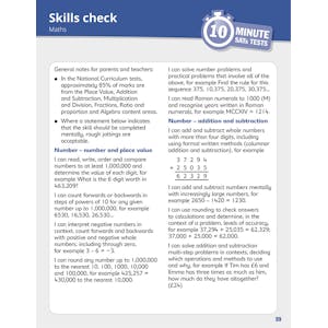Year 5 Maths 10-Minute SATs Tests (Ages 9-10) Look Inside Image 4