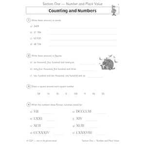 Year 5 Maths Study & Workbook Pack (Ages 9-10) Look Inside Image 1