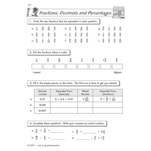 Year 5 Maths Study & Workbook Pack (Ages 9-10) Look Inside Image 6