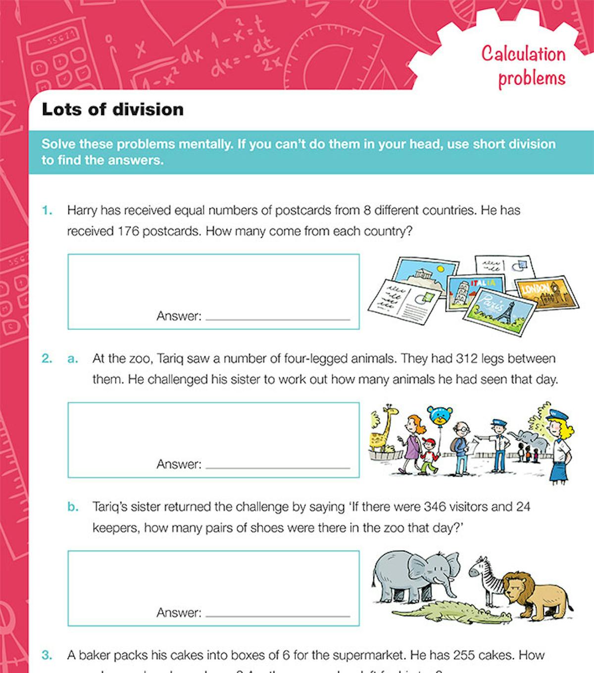 Year 5 Maths Workbook cover showing curriculum-aligned content for ages 9-10