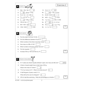 Year 5 Mental Maths Workout Book (Ages 9-10) Look Inside Image 3