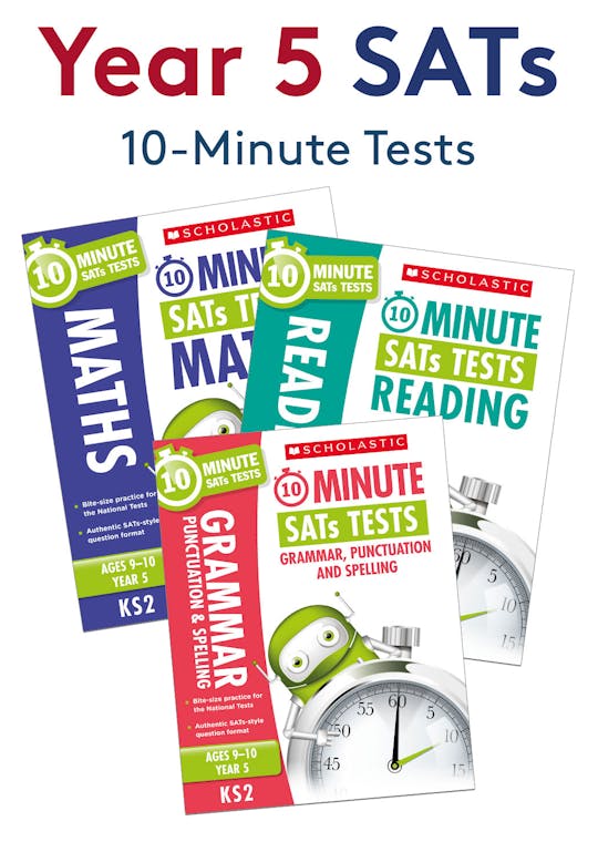 Year 5 SATs 10-Minute Tests Pack (Ages 9-10)