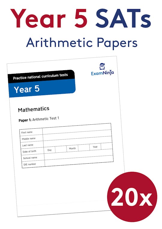 Year 5 SATs Arithmetic Practice Papers Download (Ages 9-10)