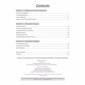 Year 5 Science Workout - Properties & Changes Of Materials (Ages 9-10) Look Inside Image 1