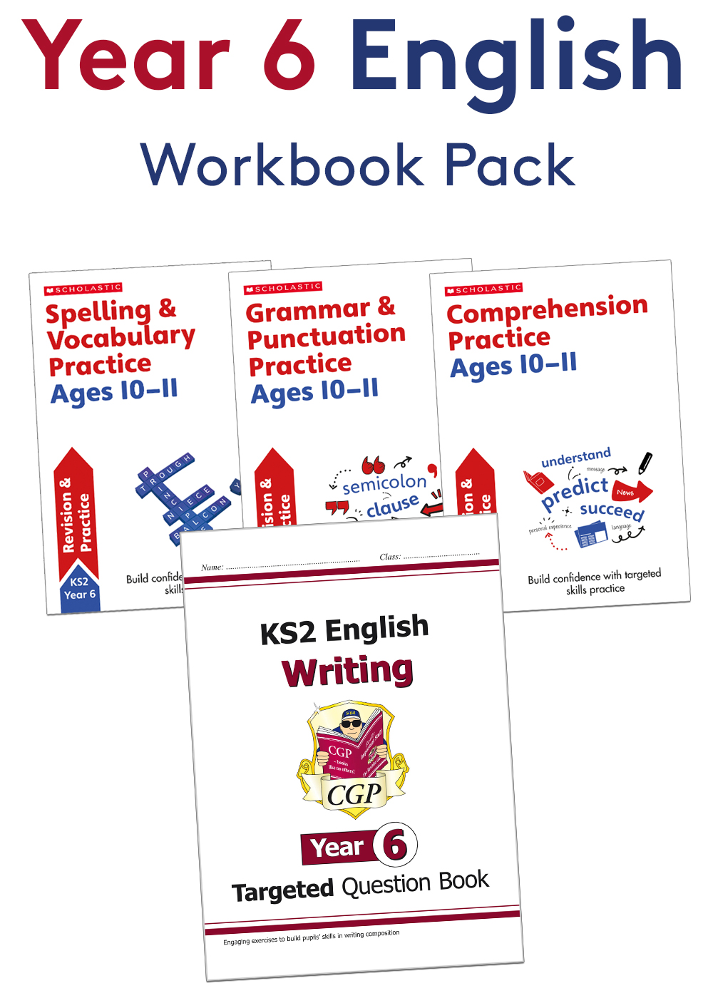 Year 6 English Workbook Pack (Ages 10-11)