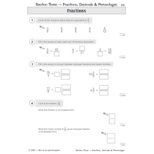 Year 6 Maths High Achievers Pack (Ages 10-11) Look Inside Image 3
