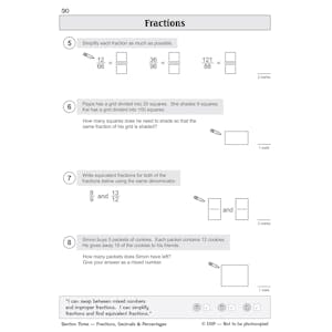 Year 6 Maths High Achievers Pack (Ages 10-11) Look Inside Image 4