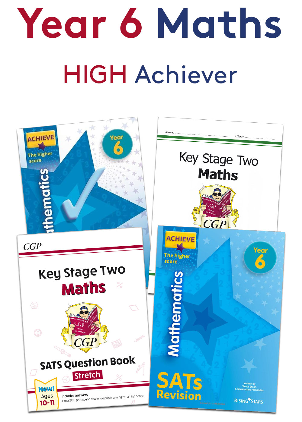 Year 6 Maths High Achievers Pack (Ages 10-11)