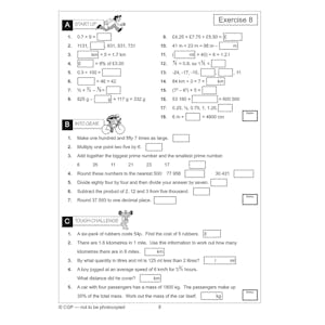 Year 6 Maths Study & Workbook Pack (Ages 10-11) Look Inside Image 15