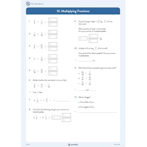 Year 6 Maths Tests (Download, School Licence) Look Inside Image 4