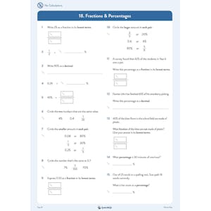 Year 6 Maths Tests (Download, School Licence) Look Inside Image 5