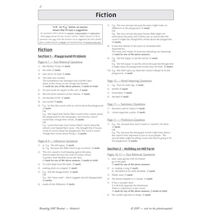 Year 6 Reading SAT Buster Stretch Answers Look Inside Image 1