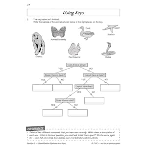 Year 6 Science Workout - Electrical Circuits & Living Things (Ages 10-11) Look Inside Image 3