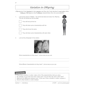 Year 6 Science Workout - Evolution & Inheritance (Ages 10-11) Look Inside Image 5