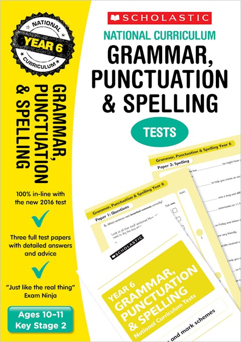 Year 6 SPaG SATs Practice Papers (Ages 10-11)