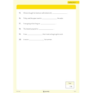 Year 6 Spelling Tests (Ages 10-11) Look Inside Image 3