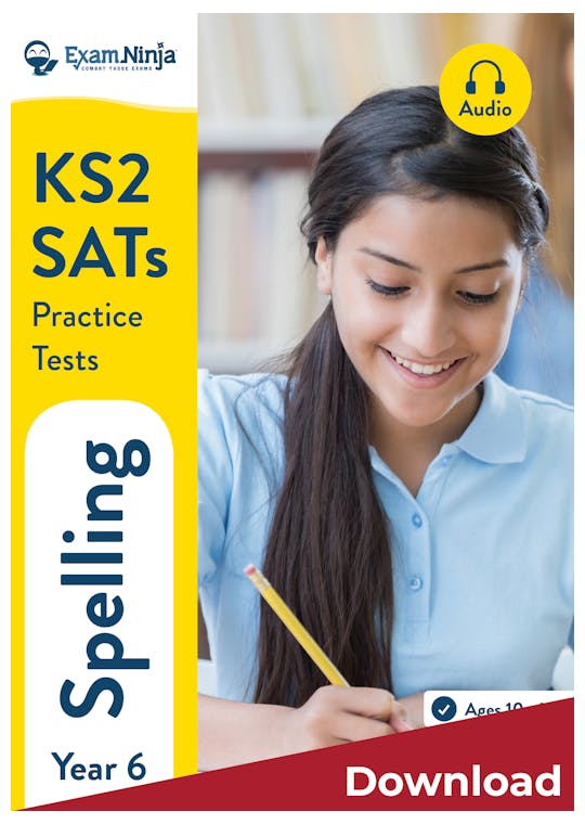 Year 6 Spelling Tests (Download, School Licence)
