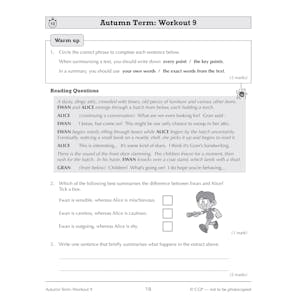 Year 7 English Workbook Pack (Ages 11-12) Look Inside Image 6