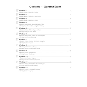 Year 7 English Workbook Pack (Ages 11-12) Look Inside Image 1