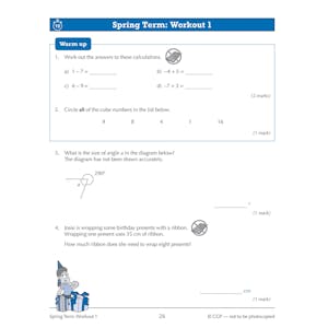 Year 7 Maths 10-Minute Weekly Workouts (Ages 11-12) Look Inside Image 5