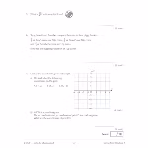 Year 7 Maths Study & Workbook Pack (Ages 11-12) Look Inside Image 18