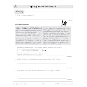 Year 8 English 10-Minute Weekly Workouts (Ages 12-13) Look Inside Image 6