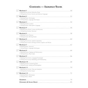 Year 8 English Study & Workbook Pack (Ages 12-13) Look Inside Image 9