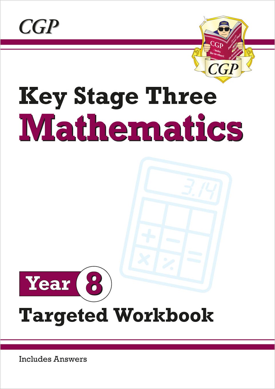 Year 8 Maths Targeted Workbook (Ages 12-13) Main Image