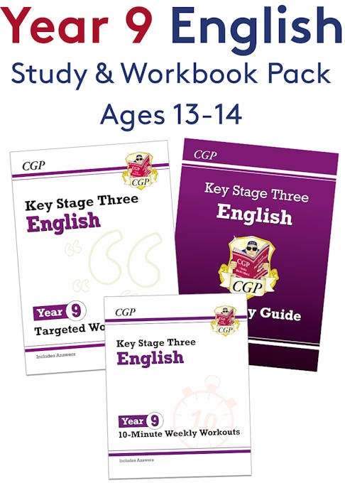 Buy Year 9 English Study & Workbook Pack | Exam Ninja