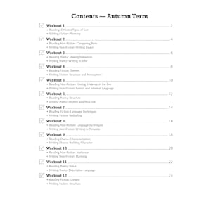 Year 9 English Workbook Pack (Ages 13-14) Look Inside Image 7