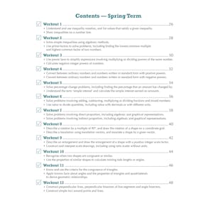 Year 9 Maths Workbook Pack (Ages 13-14) Look Inside Image 2