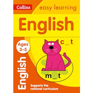 Easy Learning English Workbook (Ages 4-5)