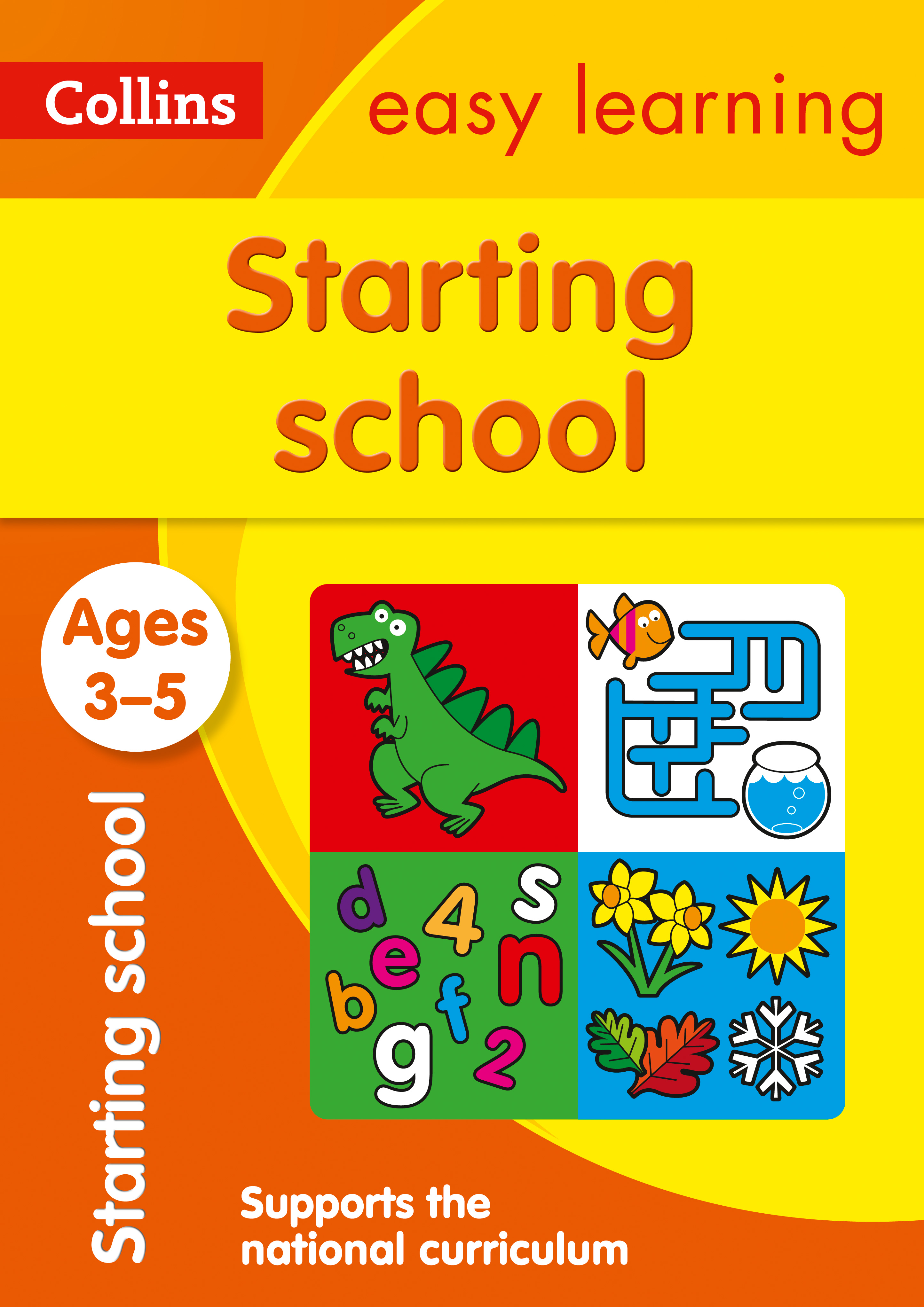 Easy Learning Starting School Workbook (Ages 3-5)