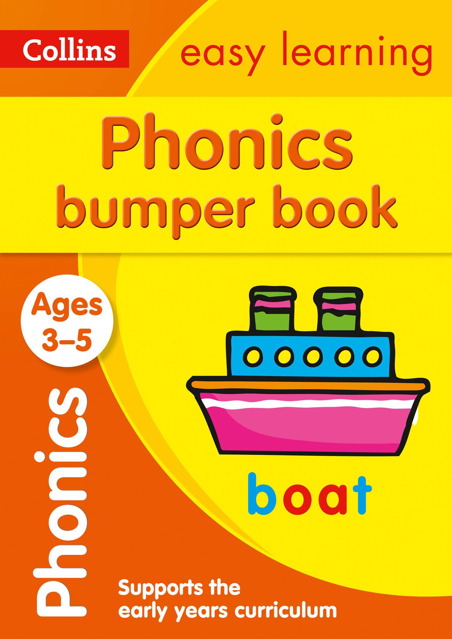 Easy Learning Phonics Bumper Workbook (Ages 3-5)