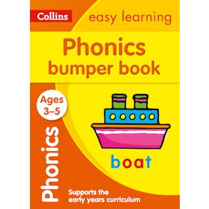 Easy Learning Phonics Bumper Workbook (Ages 3-5)